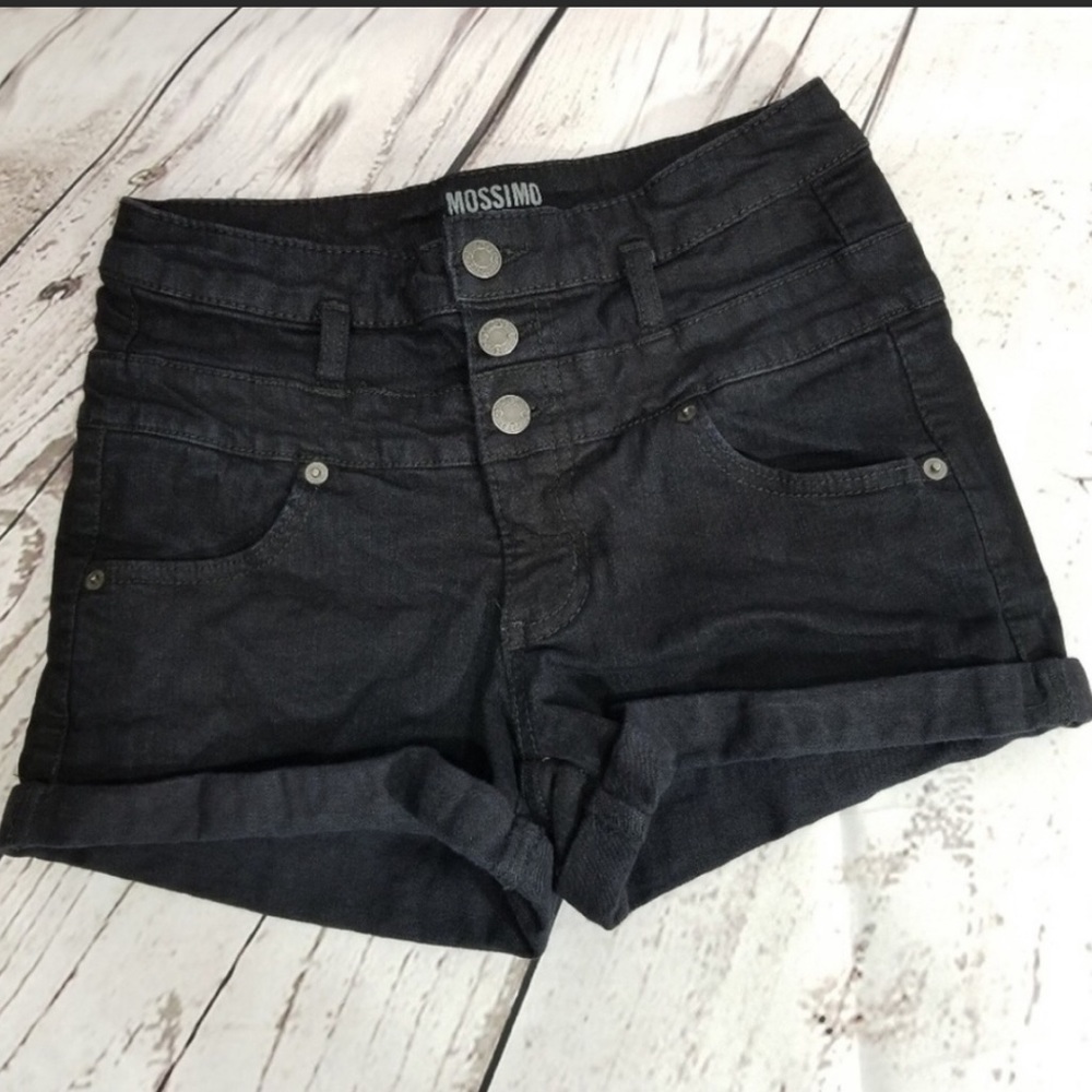 Mission Supply Button front rolled shorts